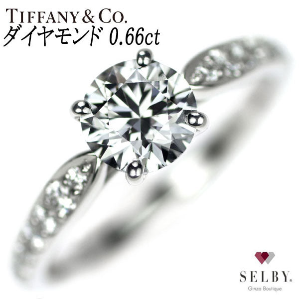 TIFFANY & CO. リング 6.5 Pt950、ダイヤモンド - www.xtreme.aero