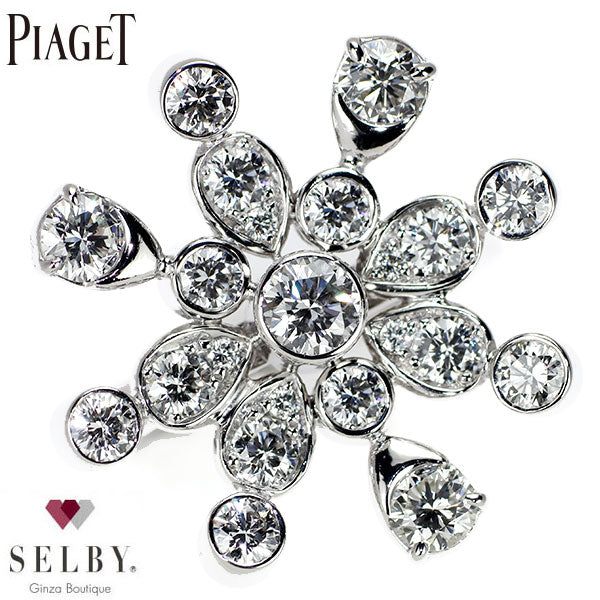 Piaget K18WG Diamond Ring #12.0《Selby Ginza Store》[S+Polished at an official store like new] [Used]<br> Regular price 870,000 yen ⇒ Christmas Sale price 720,000 yen