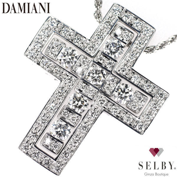 Damiani K18WG Diamond Pendant Necklace Belle Epoque (M) 50.0cm 《Selby Ginza Store》 [S+Polished at an official store like new] [Used]  Liquid error (snippets/selby-collection-card-list line 33): Could not find asset snippets/selby-bland-name.liquid