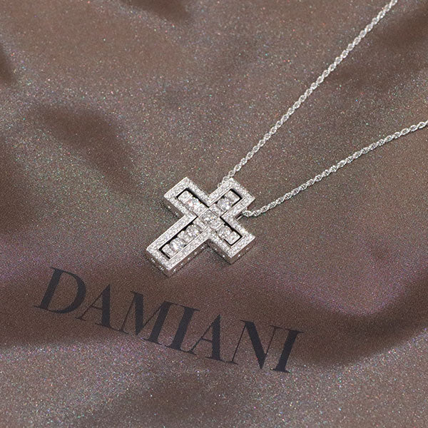 Damiani K18WG Diamond Pendant Necklace Belle Epoque (M) 50.0cm 《Selby Ginza Store》 [S+Polished at an official store like new] [Used] 
