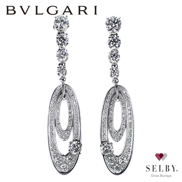 Bvlgari K18WG Diamond Earrings Elysia《Selby Ginza Store》[S+Polished at an official store like new] [Used]  Liquid error (snippets/selby-collection-card-list line 33): Could not find asset snippets/selby-bland-name.liquid