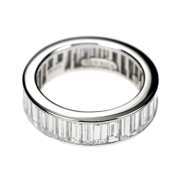 Harry Winston Pt950 Bucket Diamond Ring Full Eternity # 7.5《Selby Ginza Store》 [S Polished like new] [Used]<br> Regular price 2,400,000 yen ⇒ Christmas Sale price 2,160,000 yen