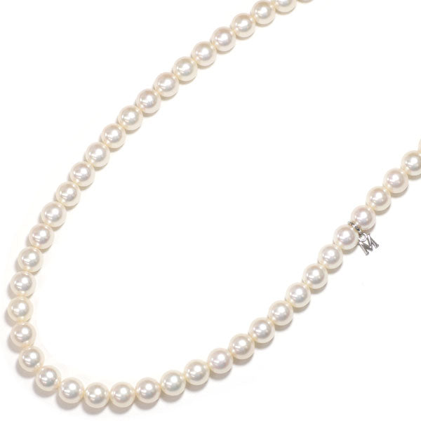 Mikimoto SV Akoya Pearl/Pearl Necklace 7.0mm-7.5mm 43.0cm《Selby Ginza Store》[S+Polished at an official store like new] [Used] 