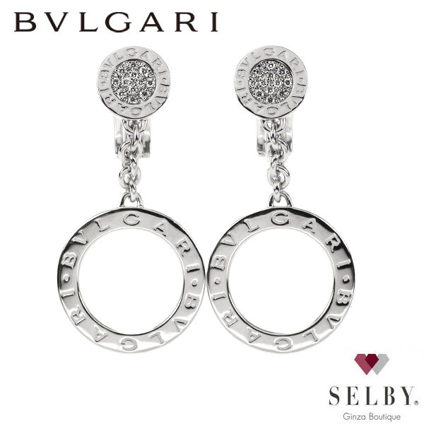 Bvlgari K18WG Diamond Earrings Bvlgari Bvlgari《Selby Ginza Store》[S Polished like new] [Used]  Liquid error (snippets/selby-collection-card-list line 33): Could not find asset snippets/selby-bland-name.liquid