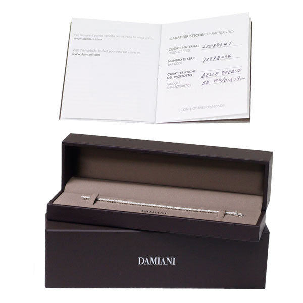 Damiani K18WG Diamond Bracelet Belle Epoque 19.0cm《Selby Ginza Store》 [S Polished like new] [Used] 